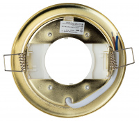 Светильник KL35 GD есоСветильник под лампу Gx53.220V.13W ,золото KL35 GD eco ЭРА Б0041930