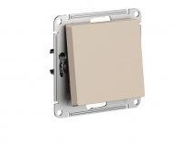 ATLASDESIGN переключатель одноклавишный, сх.6, 10АХ, механизм, ПЕСОЧНЫЙ Systeme Electric ATN001261