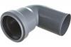Отвод канализационный 50х87 град. Ostendorf 112140