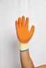 VE730OR08 Перчатки VE730 трикотажные с латексным покрытием. размер 8 Delta Plus 