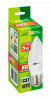 2855312A Лампа светодиодная LED 5вт E27 400Лм теплый матовая свеча 230V/50Hz ECO JazzWay 