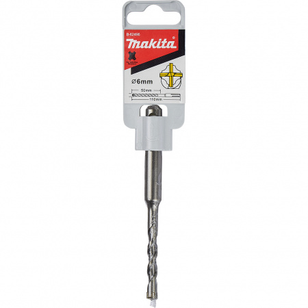 Бур SDS-plus 4Cutter 6х50х110 Makita B-62496
