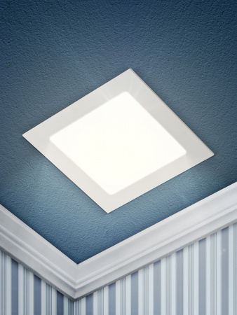 Б0019462 Светильник светодиодный ДВО-24W 4000К 1200Лм a 300мм IP20 квадратный ЭРА 