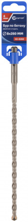 Бур по бетону , Profi, двойная резьба, SDS-Plus, 8 х 260 мм CUTOP 40-8260