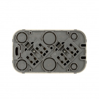 Quteo розетка двойная с заземлением с защитными   шторками - 16 A - 250 В IP 20 - Слоновая кость Legrand/Daccord 782267