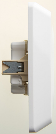 ЭТЮД Розетка двойная скрытой установки с заземлением со шторками 16А 250B, белый Systeme Electric PC16-108B