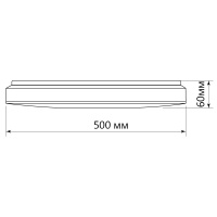 Светильник светодиодный ДБО-72w 3000-6000К max.5760Лм управляемый FERON AL1836 41235