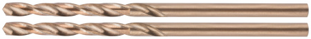 48-361 Сверло по металлу Cutop Profi с кобальтом 5% 2.8 x 61мм, 2 шт CUTOP 