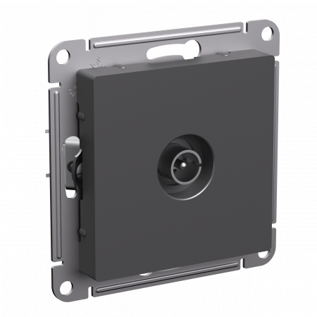 ATN001493 ATLASDESIGN TV АНТЕННА коннектор, механизм, БАЗАЛЬТ Systeme Electric 