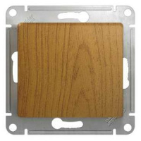 Выключатель одноклавишный, в рамку, схема 1, дуб Systeme Electric GSL000511