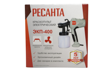 75/17/1 Краскопульт электрический ЭКП-400 Ресанта 