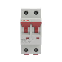 Выключатель автоматический двухполюсный 25А C MD63S-2PC25 4.5кА DKC