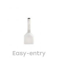 Наконечник штыревой втулочный изолированный НШвИ(2) 0.5-8 (50шт) EKF nhvi2-0.5-8