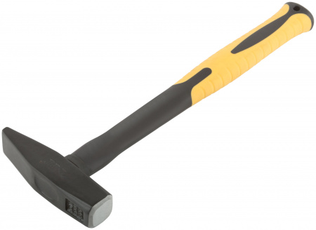Молоток кованый, фиберглассовая усиленная ручка, Профи 500 гр FIT 44325