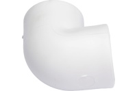 Угольник 40 мм 90 град., полипропиленовый, белый Политэк 9000000340