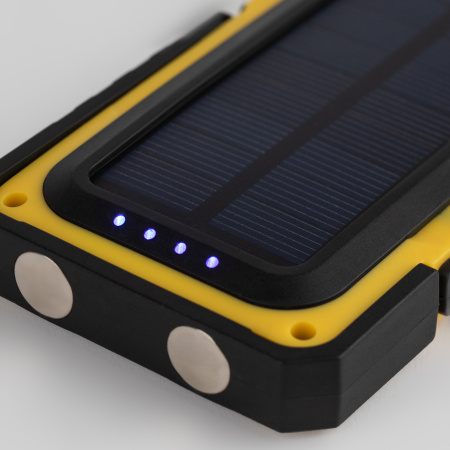 Светодиодный фонарь Рабочие Практик RA-811 ручной, аккумуляторный, 15 Вт COB, powerbank, солнечная батарея, магнит ЭРА Б0054472