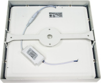 Светильник светодиодный ДПО-18w 4000K 1440Лм квадратный белый FERON AL505 27849