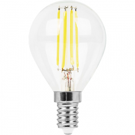 LB-511 38014 Лампа светодиодная LED 11вт Е14 белый шар FILAMENT FERON 