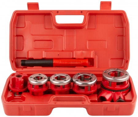 70005 Клуппы трубные, набор 5 шт (3/8''-1/2''-3/4''-1''-1 1/4'') FIT 