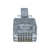Коннекторы 6P6C (Телефонные разъемы) (RJ-11) Уп. 100шт. SUPRLAN 10-0228
