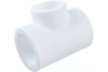 Тройник полипропиленовый PPR переходной 32х25х32мм белый Политэк 9300322532