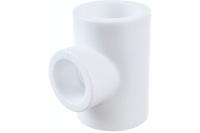 Тройник полипропиленовый PPR переходной 32х25х32мм белый Политэк 9300322532