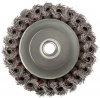 39467 Кордщетка-чашка, гайка М14, стальная витая проволока 75 мм FIT 