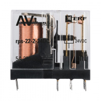 Реле РП slim 22/2 5A 24В DC AVERES EKF rps-22-2-24DC
