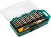 56189 Отвертка с битами для точных работ, 30 CrV бит, в пластиковом футляре FIT 
