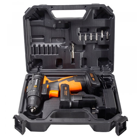 72/14/24 Дрель-шуруповерт аккумуляторная ДА-24Л-2К/Б (2.0 А/ч) (бесщеточный двигатель) Вихрь 