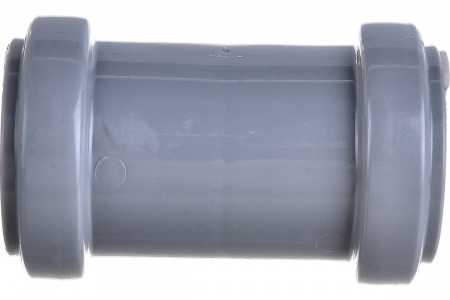 Муфта канализационная 40 двухраструбная Политэк 300420