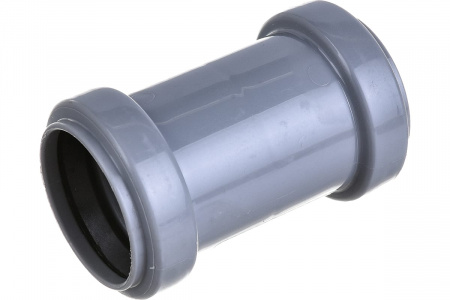 Муфта канализационная 40 двухраструбная Политэк 300420