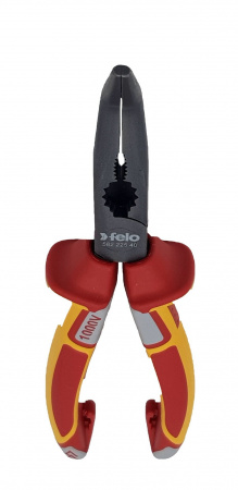 Длинногубцы диэлектрические угловые с резцом 205 мм Felo 58222540