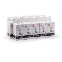 Лампа светодиодная LED 7 Вт 520 лм 3000К AC180-240В E27 А60 (груша) теплая Elementary GAUSS 23217A