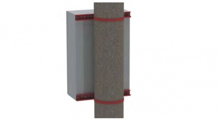 R5FB300 CE/RAM box Комплект крепления шкафов к столбу (ширина 300 мм) DKC 