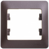 GLOSSA Рамка 1 пост шоколад Systeme Electric GSL000801