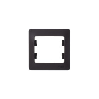 GLOSSA Рамка 1 пост шоколад Systeme Electric GSL000801