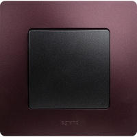 Выключатель одноклавишный, автоматические клеммы 10 AX 250В, антрацит Legrand/Daccord 672601