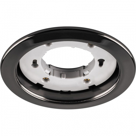 Светильник ДВО-15w GX53 без лампы черный хром FERON DL53 28947