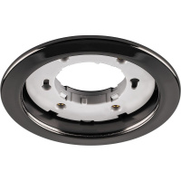 Светильник ДВО-15w GX53 без лампы черный хром FERON DL53 28947