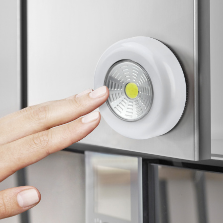 Фонарик подсветка мощный туристический кемпинговый на липучке на батарейках 3хААА в палатку SB-101 Трофи ЭРА Б0052747