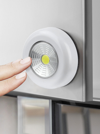 Фонарик подсветка мощный туристический кемпинговый на липучке на батарейках 3хААА в палатку SB-101 Трофи ЭРА Б0052747