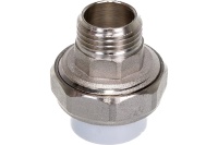 Муфта полипропиленовая PPR разъемная НР 25 х 3/4' Политэк 9800002534