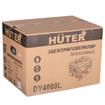 64/1/21 Генератор бензиновый DY4000L Huter 