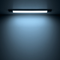 Светильник светодиодный ДПО 18 Вт 6500К 1560 лм 175-265В IP40 592х75х25мм Сталь матовый опал WLF-2 Gauss GAUSS 844424318