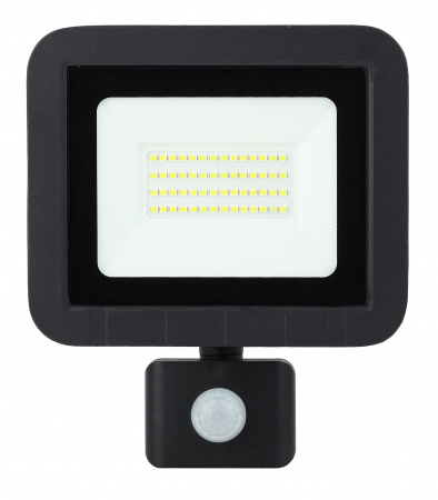 Б0043587 Прожектор светодиодный ДО-50W LPR-041-2-65K-050 50Вт 4000Лм 6500К датчик движения регулируемый 160х184х45 ЭРА 