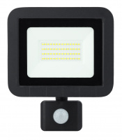 Прожектор светодиодный ДО-50W LPR-041-2-65K-050 50Вт 4000Лм 6500К датчик движения регулируемый 160х184х45 ЭРА Б0043587