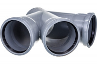 Крестовина канализационная 45 град. 110 Ostendorf 115880