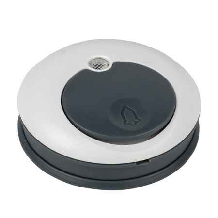 DBS-003 Звонок беспр. в розетку Powerself (230В, бел.-сер. 51 мелод. с индик. 4 ур.) EKF 