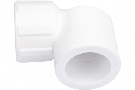 Угольник ВР 25х1/2' комбинированный, полипропиленовый Политэк 9400002512